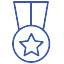 Icon of a medal